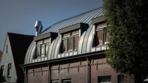 Klerx Koper- en Zinkwerken Getoogd zinken dak - Drunen